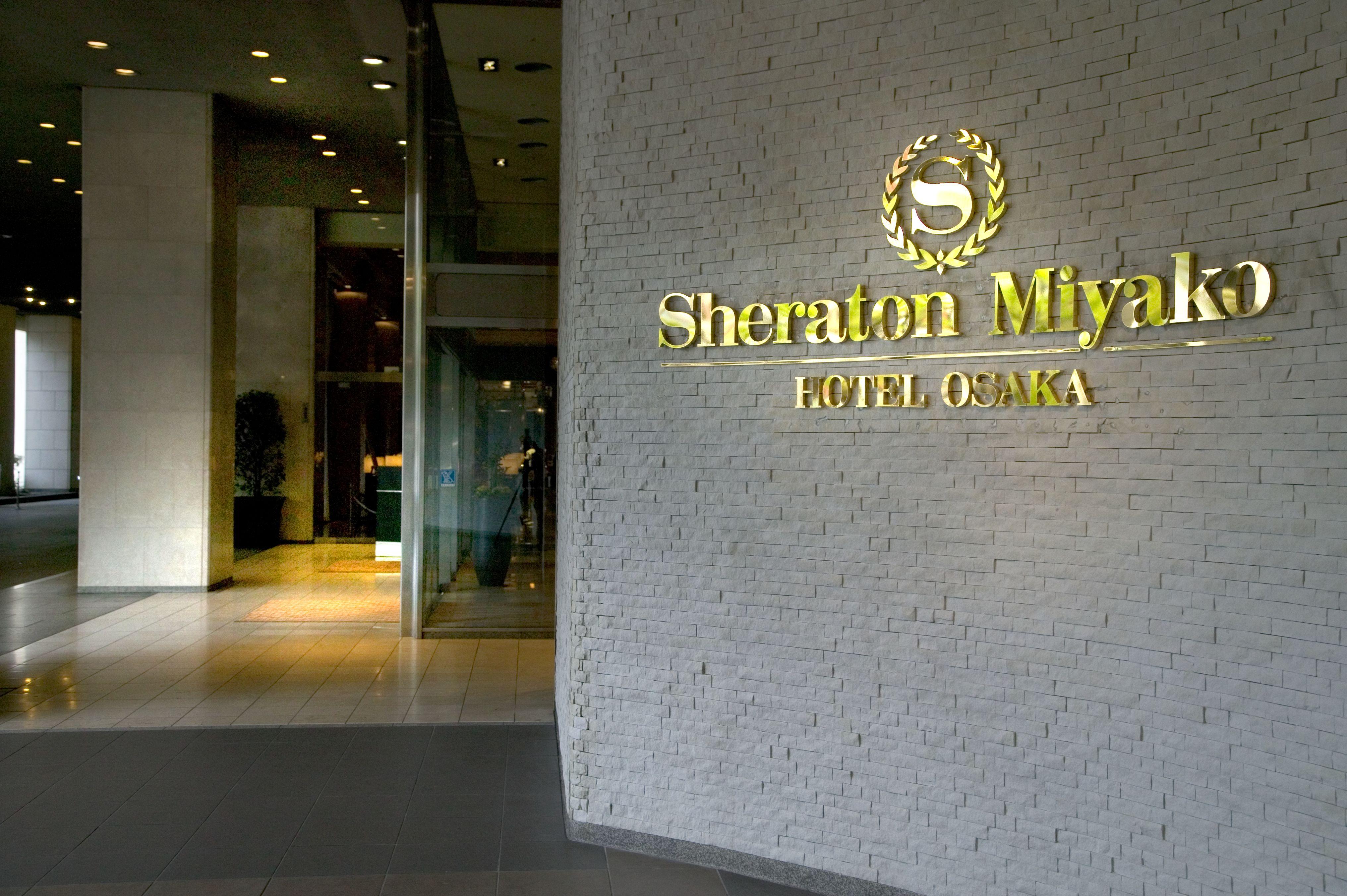 Sheraton Miyako Hotel Osaka Exterior foto